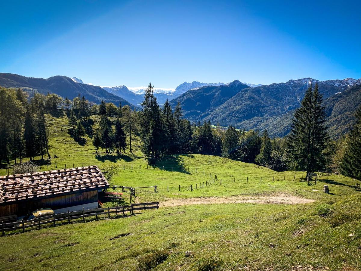 Beim Muehltaler Appartement Schleching Buitenkant foto